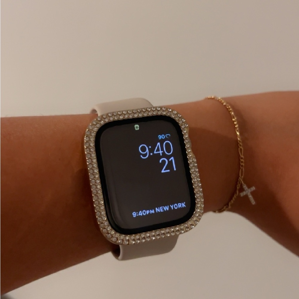 Apple Watch Sparkly Face cover
